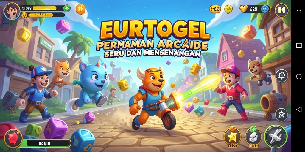 Tampilan gameplay mendebarkan dari EUROTOGEL dengan berbagai tantangan.
