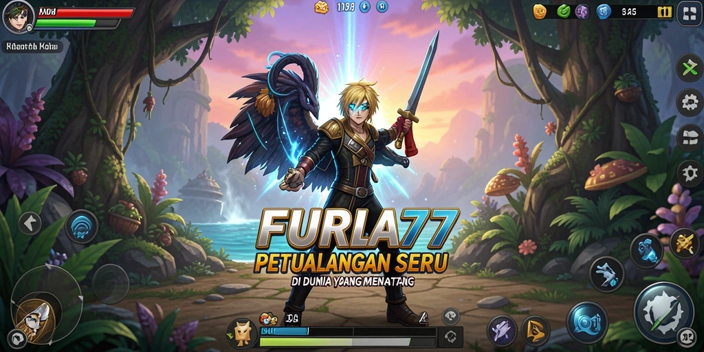 Screenshot FURLA77 menampilkan gameplay seru penuh aksi dalam petualangan menarik.