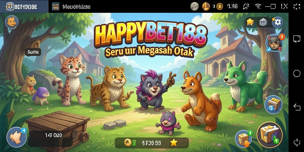 Tampilan gameplay <strong>HAPPYBET188</strong> yang menarik dan menantang untuk semua pemain.