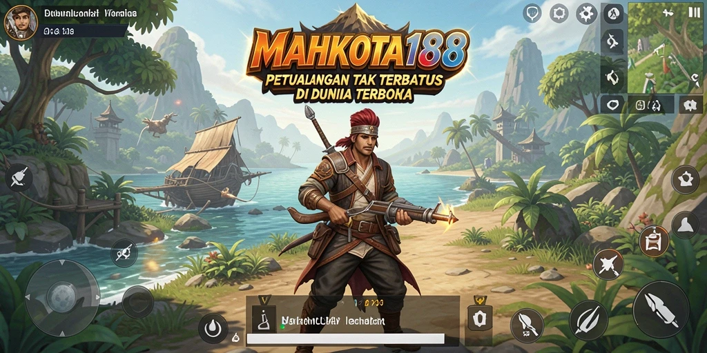 Tampilan gameplay yang menakjubkan di dunia terbuka MAHKOTA188.