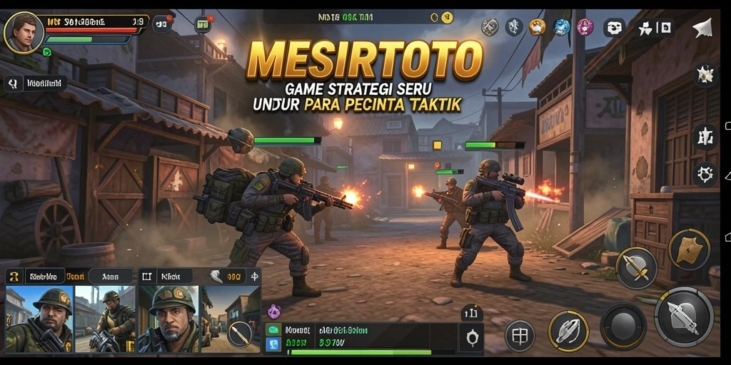 Tangkapan layar memperlihatkan momen strategis dalam MESIRTOTO.