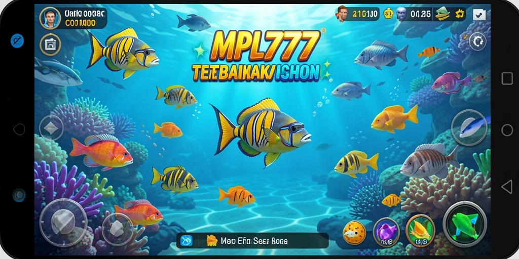 Gameplay seru dari MPL777 saat menangkap ikan.