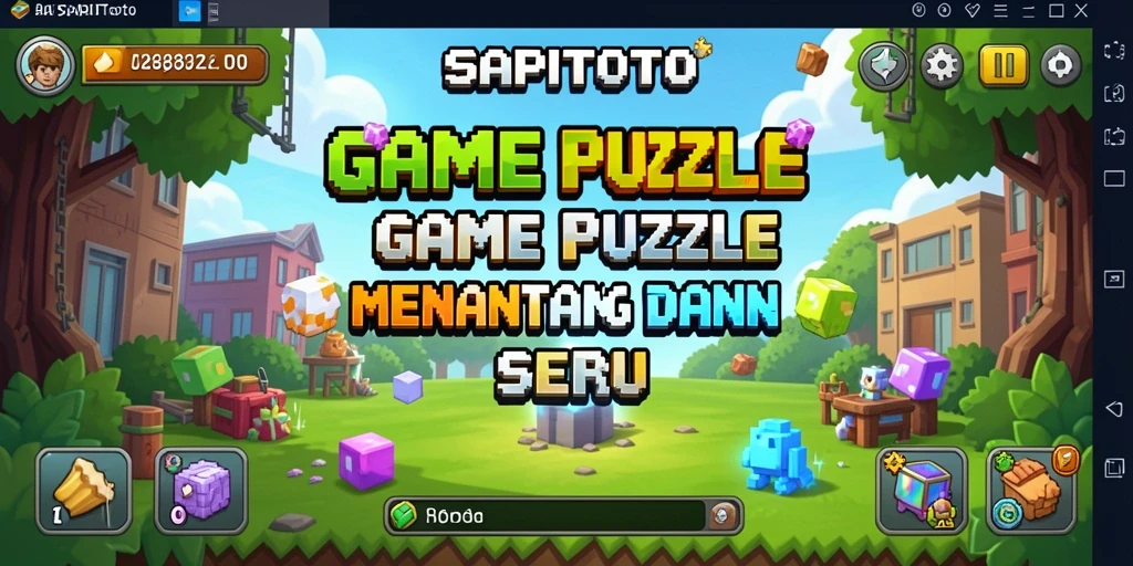 Tampilan gameplay SAPITOTO yang menarik dan penuh teka-teki.