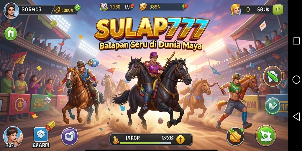 Screenshot SULAP777 menampilkan aksi balapan yang memukau di trek yang menantang.