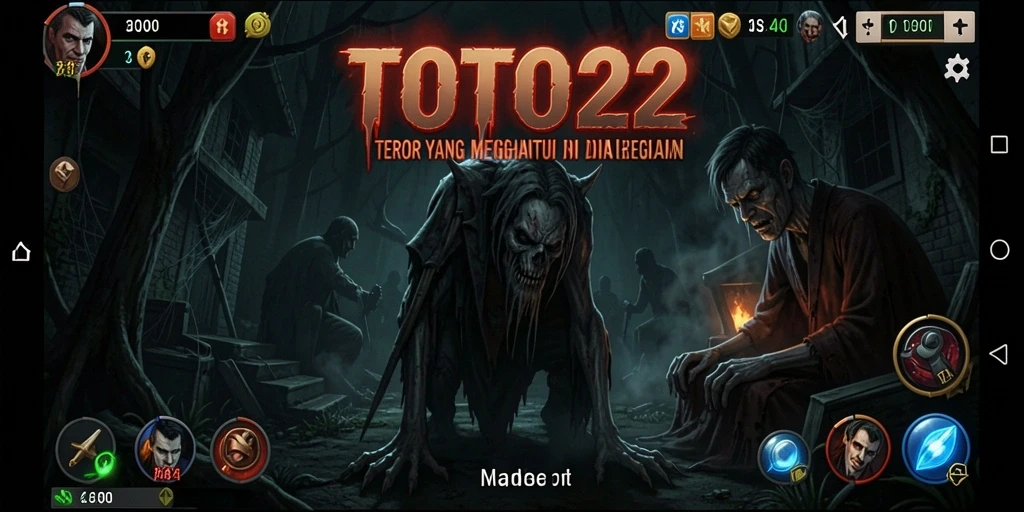 Gameplay mendebarkan di dalam kegelapan horror TOTO22.