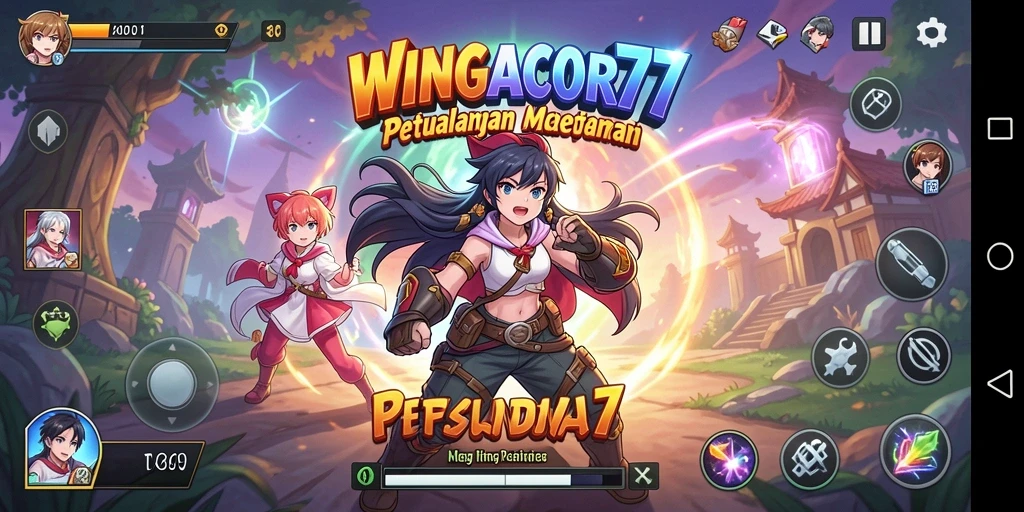 Tampilan gameplay yang dinamis dan menarik dari WINGACOR77.