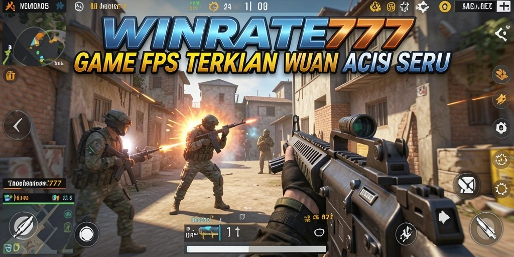 Tampilan gameplay intens di WINRATE777 dengan aksi menegangkan.