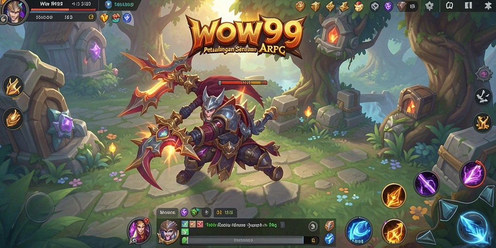 Screenshot WOW99 menampilkan aksi petualangan seru dalam dunia ARPG.